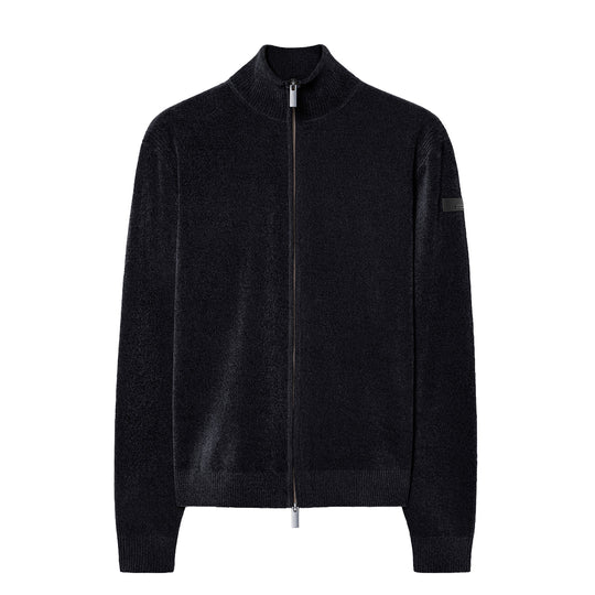 RRD herentrui met rits VELVET - Blauw