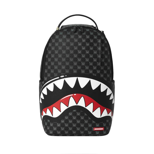 SPRAYGROUND Zaino SHARKS IN PARIS WTF BUBBLY CHECK - Nero/Multicolor