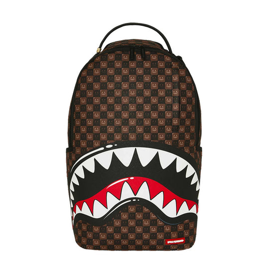 SPRAYGROUND Zaino Unisex SHARKS IN PARIS WTF BUBBLE - Marrone/Multicolor