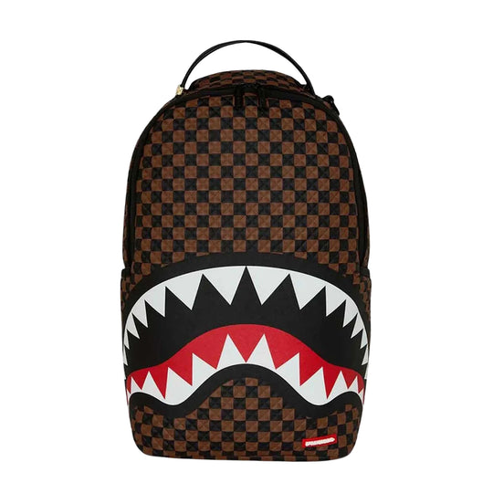 SPRAYGROUND Zaino Unisex SHARKS IN PARIS PYRAMID - Marrone/Multicolor