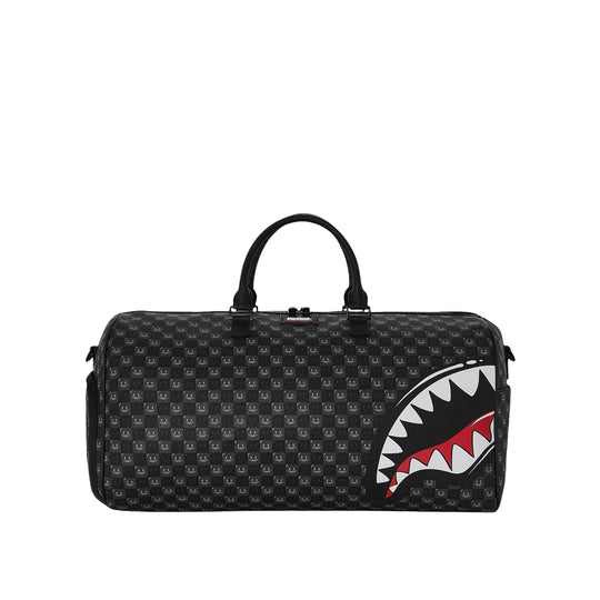 SPRAYGROUND SHARKS IN PARIS WTF BUBBLY BLACK CHECK-reistas - Zwart