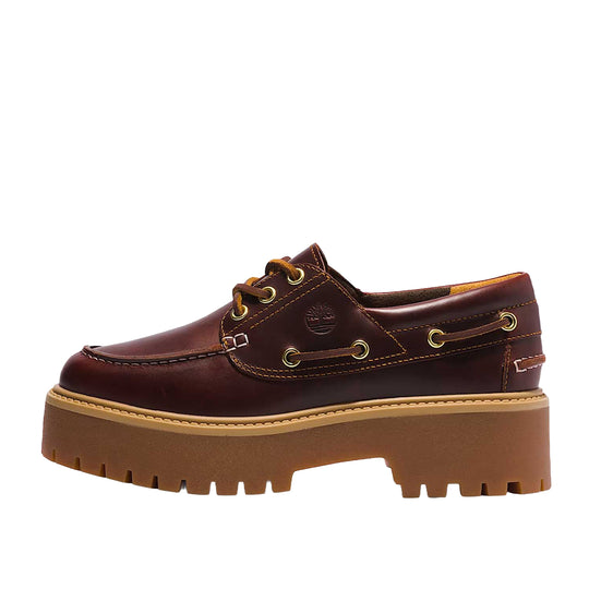 TIMBERLAND Damesboots met plateauzool STONE STREET - Bruin