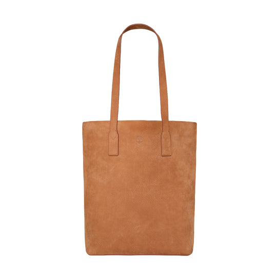 TIMBERLAND Damestas Tote van zacht leer - Cognac