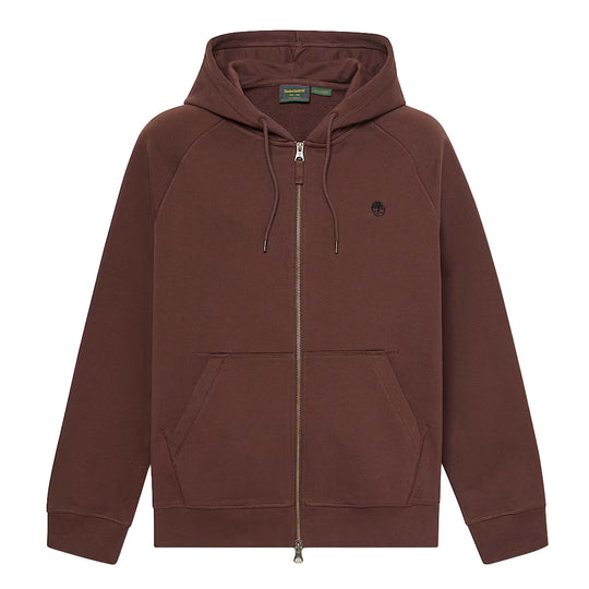 TIMBERLAND Herentrui met capuchon en volledige ritssluiting EXETER RIVER - Bruin