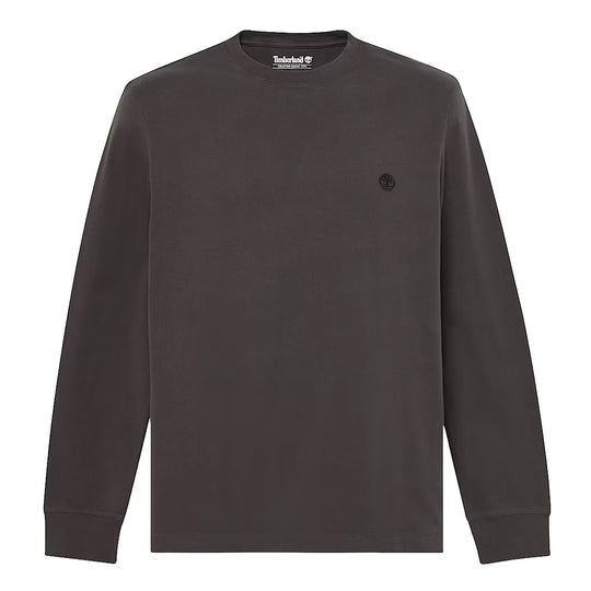 TIMBERLAND Slim-T-Shirt für Herren M/L mit Stickerei DUNSTAN RIVER - Verwaschenes Schwarz
