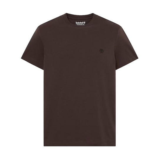 TIMBERLAND Slim-T-Shirt für Herren, kurze Ärmel, DUNSTAN RIVER - Braun