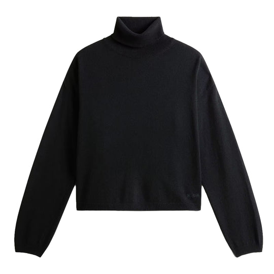 WOOLRICH Damenpullover aus Woll-Kaschmir-Mischung - Schwarz