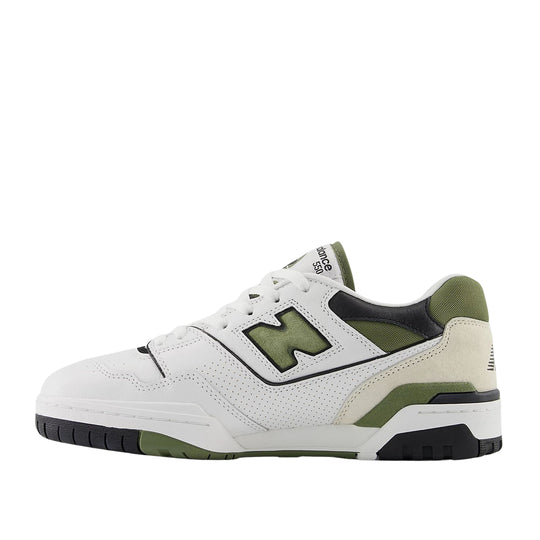 New Balance 550 Herren-Sneaker Weiß / Grün / Schwarz