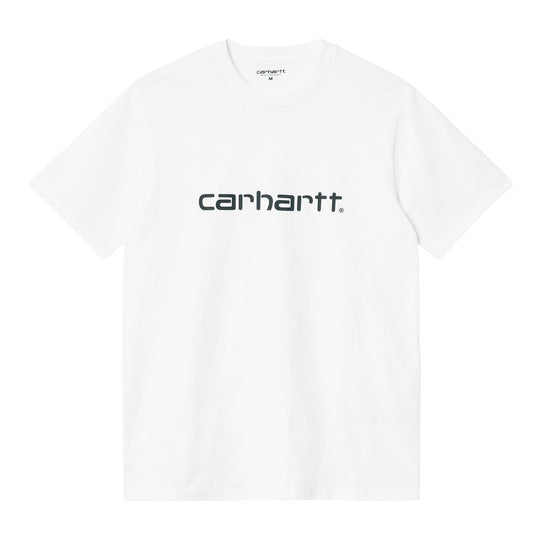 Herren-T-Shirt Carhartt WIP S/S Script Bianco