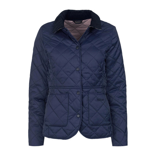 Barbour Damenjacke Deveron Quilted Marineblau