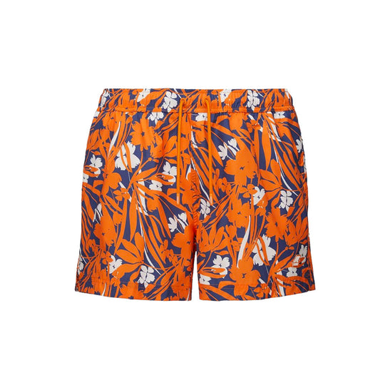 Men's K-Way Airy Graphic Swimsuit Orange Multicolor