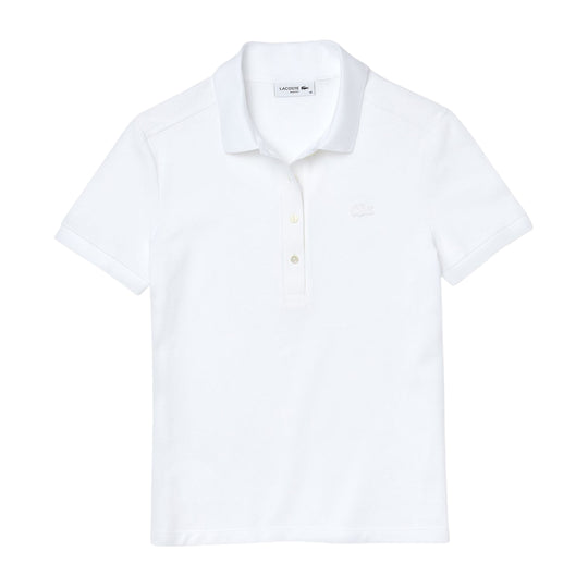 Women's Lacoste Slim Fit Polo White