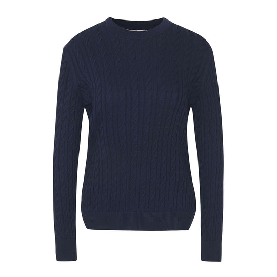 Damenpullover Barbour Hartland Blau Navy