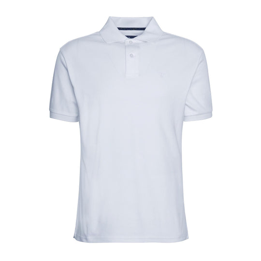 Herren Polo Barbour Hylton Weiß
