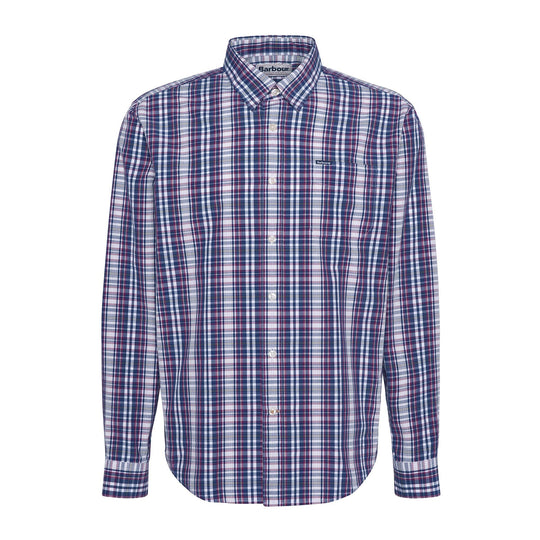 Herrenhemd Barbour Linford Blau / Rot Mehrfarbig