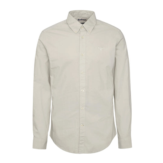 Camicia Uomo Barbour Tinta In Capo Avena