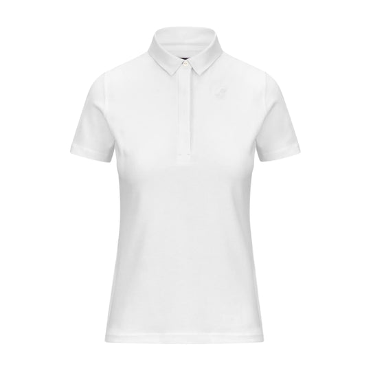 Women's Polo K-Way Amedea Pique White