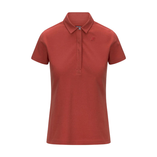 Women's Polo K-Way Amedea Pique Red