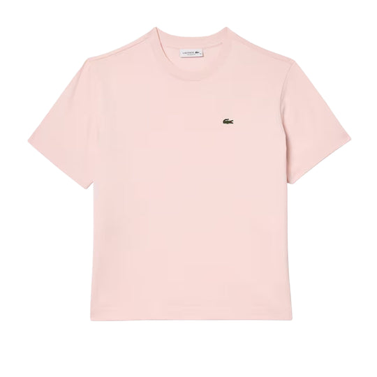 T-shirt Donna Lacoste Relaxed Fit Rosa