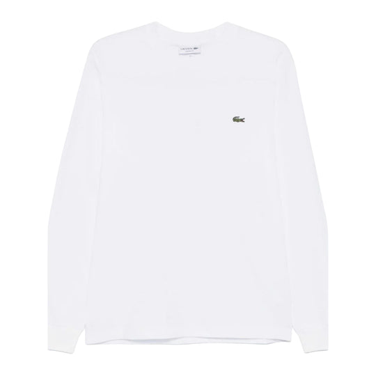 Lacoste Men's Long Sleeve T-shirt White