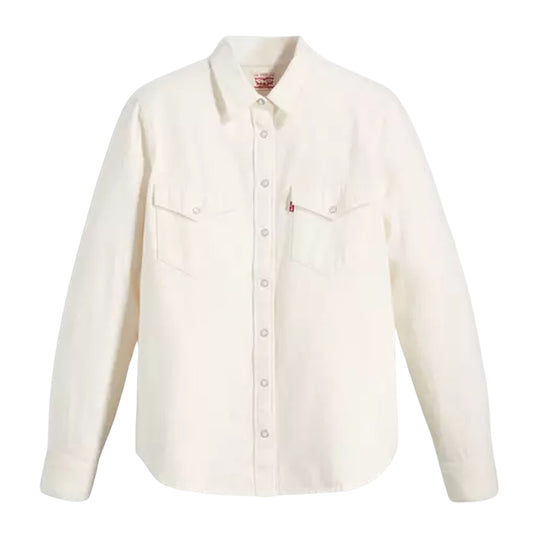 Levi's Women's Western Essential Shirt Ecru