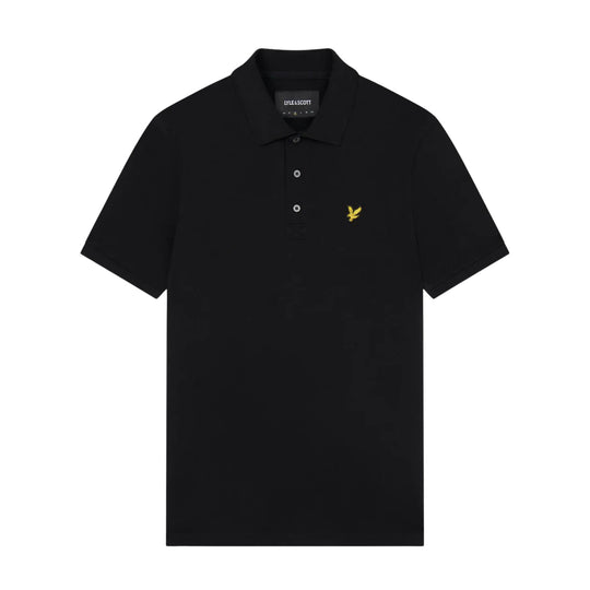Men's Polo Lyle & Scott Black Logo