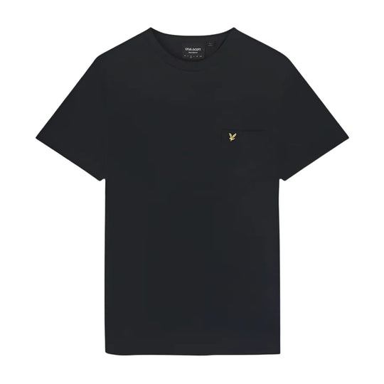 Men's T-shirt Lyle & Scott Piquet Pocket Blue