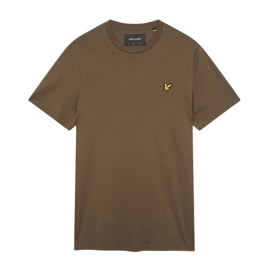 T-shirt Herren Lyle & Scott Logo Militärgrün