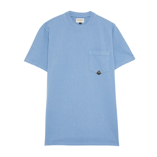 Men's T-shirt Roy Roger's Pocket Light Blue