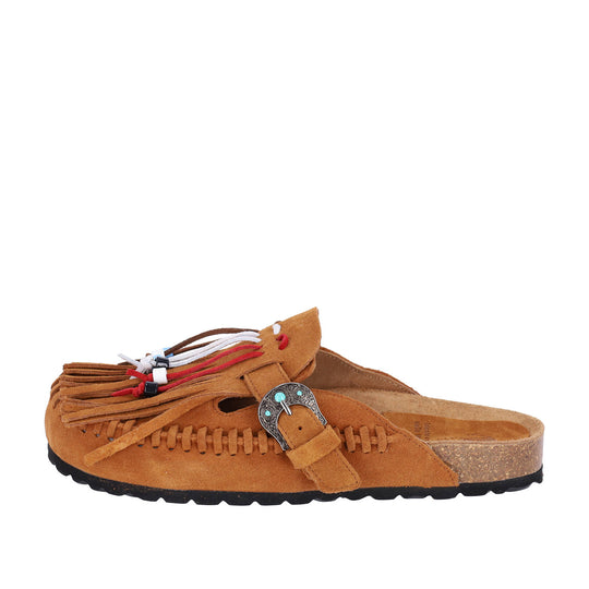 Sabot Damen Taji Karibik Wildleder Braun