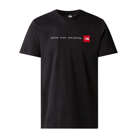 T-Shirt Herren The North Face Nie Aufhören Zu Tragen Schwarz