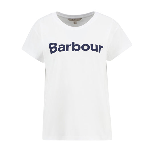 T-Shirt Donna Barbour Hartland Bianco