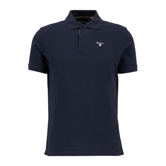 Polo Uomo Barbour Tartan Piquet Polo Blu