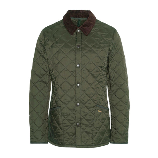 Giubbino Uomo Barbour Heritage Liddesdale Quilted Verde