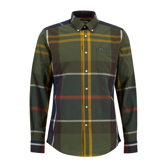 Herrenhemd Barbour Harris Tailored Blau/Grün/Bordeaux 