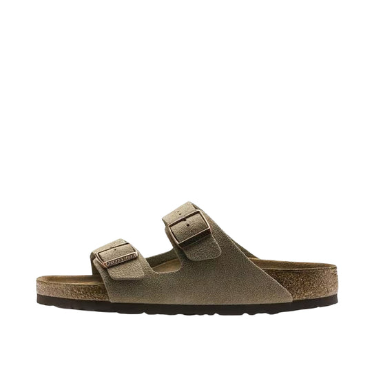 Unisex Birkenstock Arizona Soft Footbed Sandals Beige