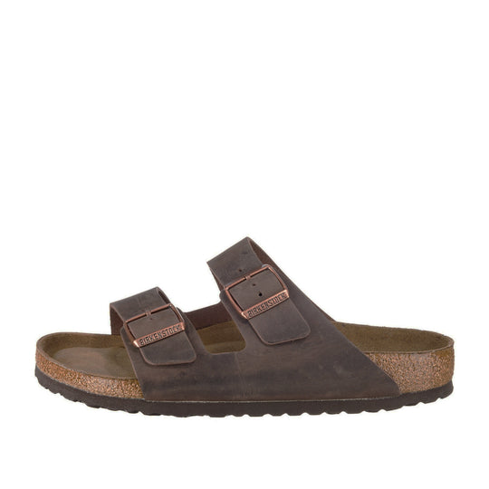 Unisex Birkenstock Arizona Sandals Oiled Leather Brown