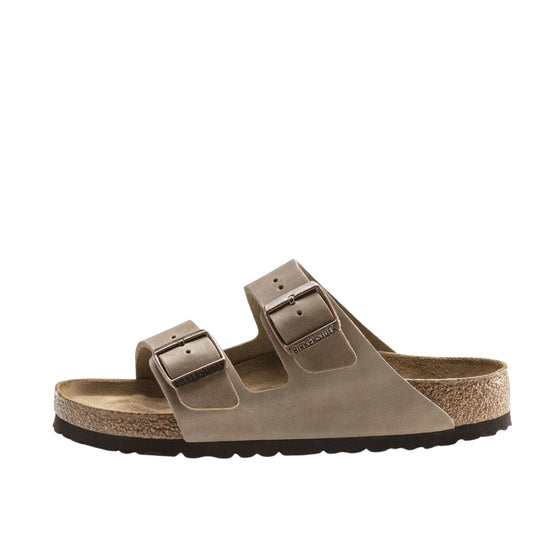Unisex Birkenstock Arizona Soft Footbed Sandals Oiled Leather Brown