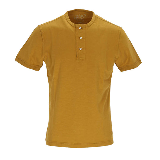 T-Shirt Uomo Bl'Ker Lake Champlain Serafino Ocra