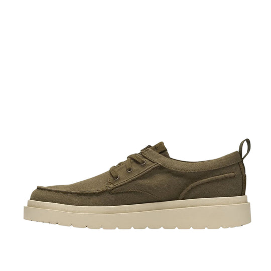 Herrenschuhe Clarks Polden Moc Grün