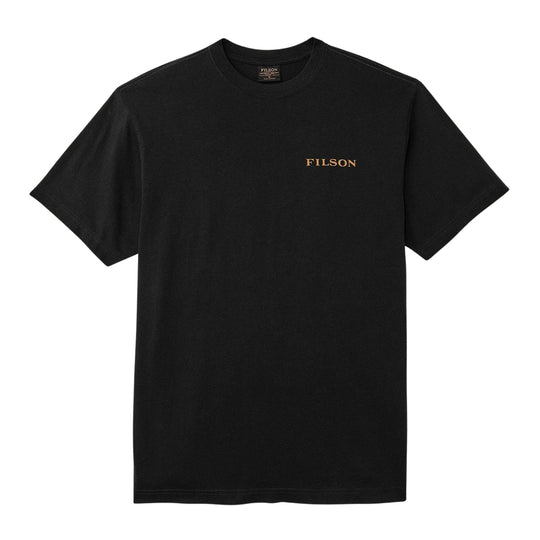 Men's T-Shirt Filson S/S Scenic Graphic Black 