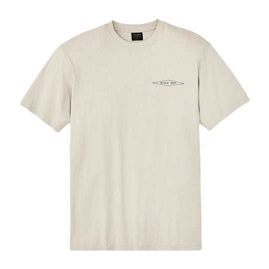 Men's T-Shirt Filson S/S Scenic Graphic Sand 