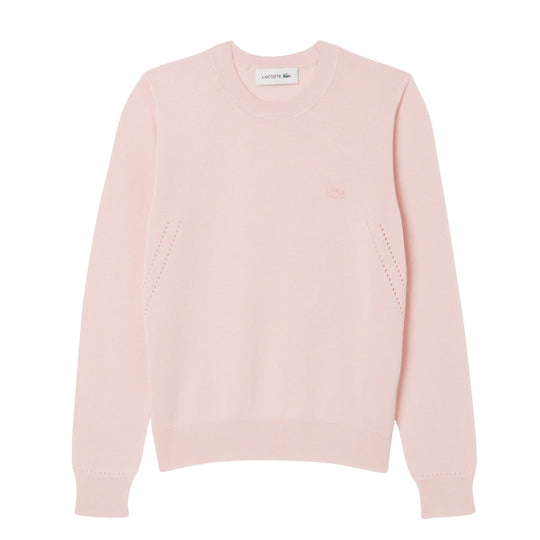 Maglia Donna Lacoste Girocollo Rosa