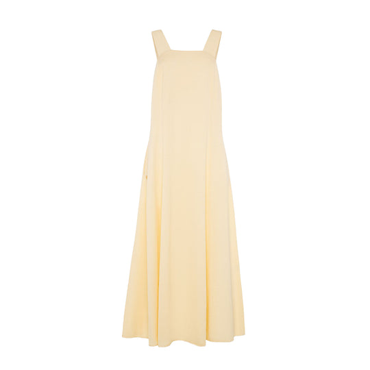 Damenkleid Manila Grace Lang Creme