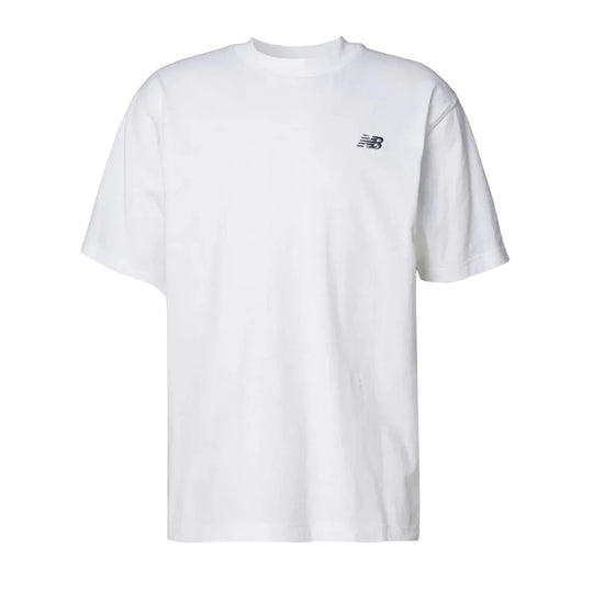 T-Shirt Uomo New Balance Essential Logo S/S Bianco