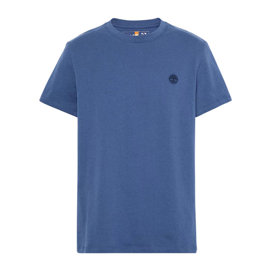 T-shirt Uomo Timberland Maniche Corte Dunstan River Blu Chiaro