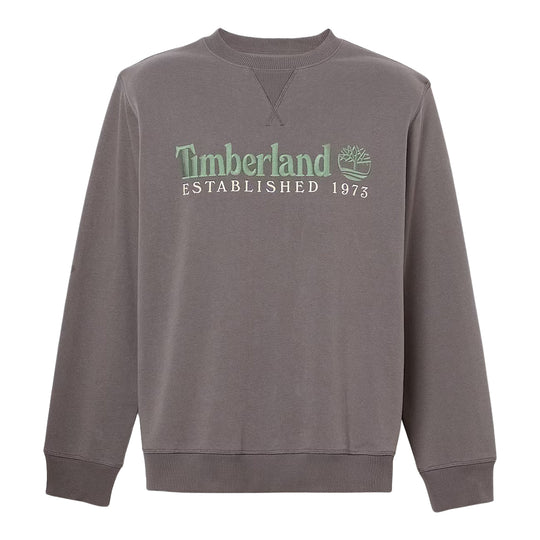 Felpa Uomo Timberland Established Crew Neck Grigio