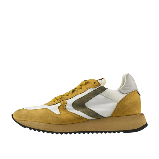 Valsport Men's Magic Heritage Nylon Mustard/White Sneakers