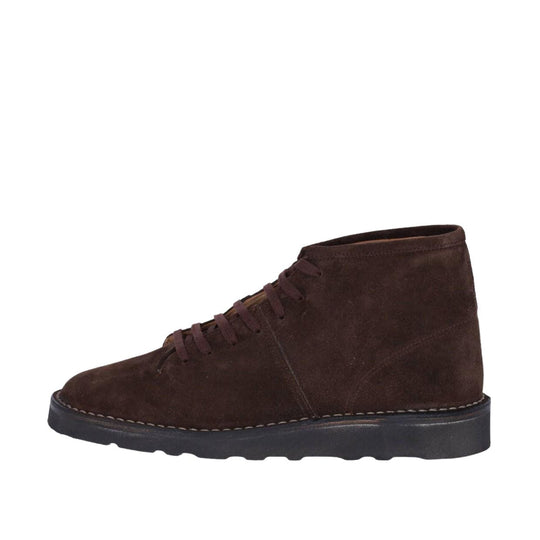 Lerews Track2 Alce Vibram Brown Moro Head Ankle Boots