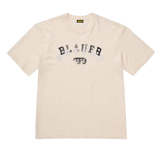 T-Shirt Uomo Blauer Selkirk Bianco